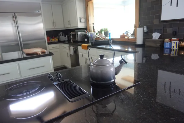 The kitchen at the residence